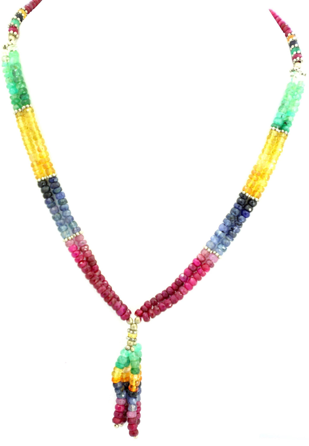 Multi-Precious Gemstone Beads Strand, 4mm Round Natural Gemstones for Jewelry Making