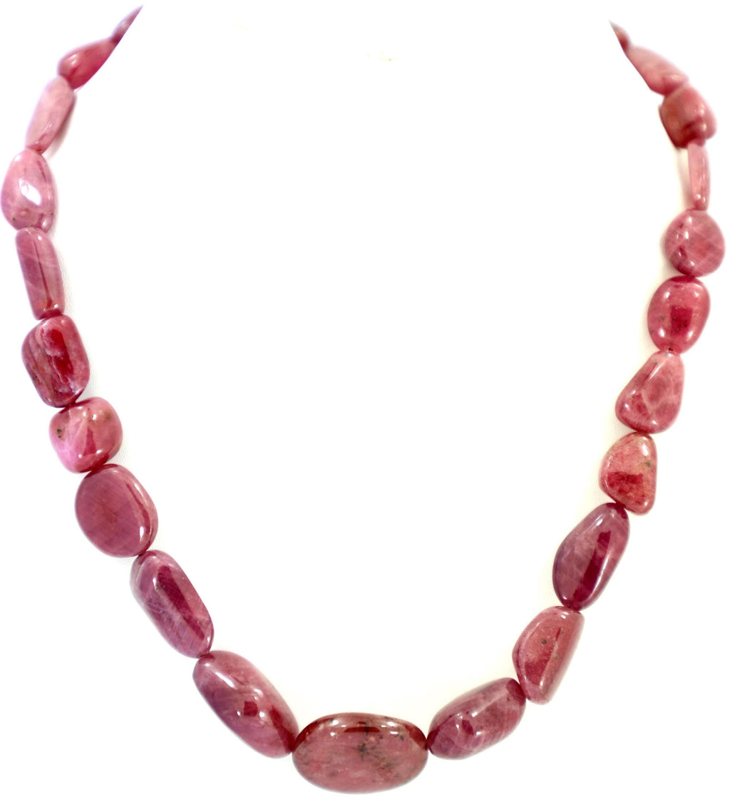 Natural Spinel Tumble Beads Strand, 402.5 Carat Gemstone Necklace 10-20mm