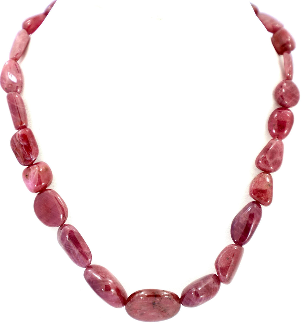 Natural Spinel Tumble Beads Strand, 402.5 Carat Gemstone Necklace 10-20mm