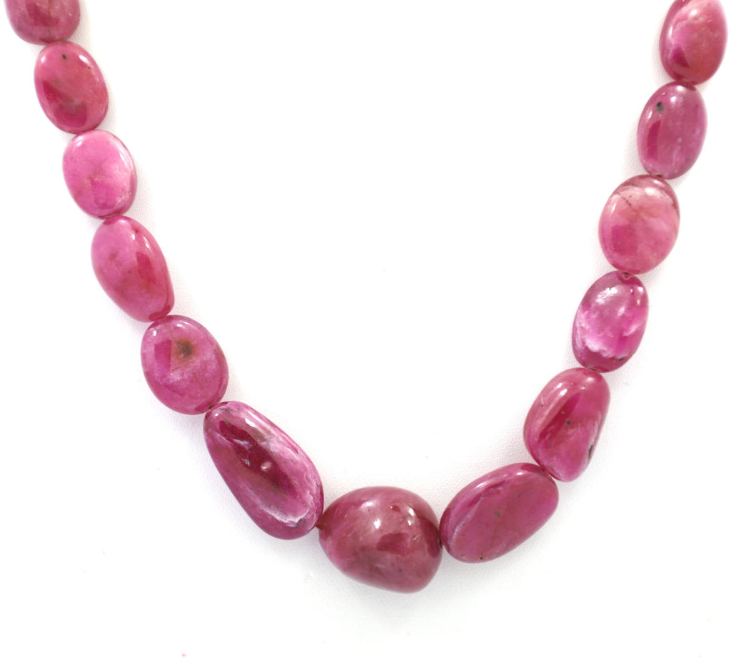 Natural Spinel Tumble Beads Strand, 348 Carat Gemstone Necklace 8mm-17mm (Jewelry Making)