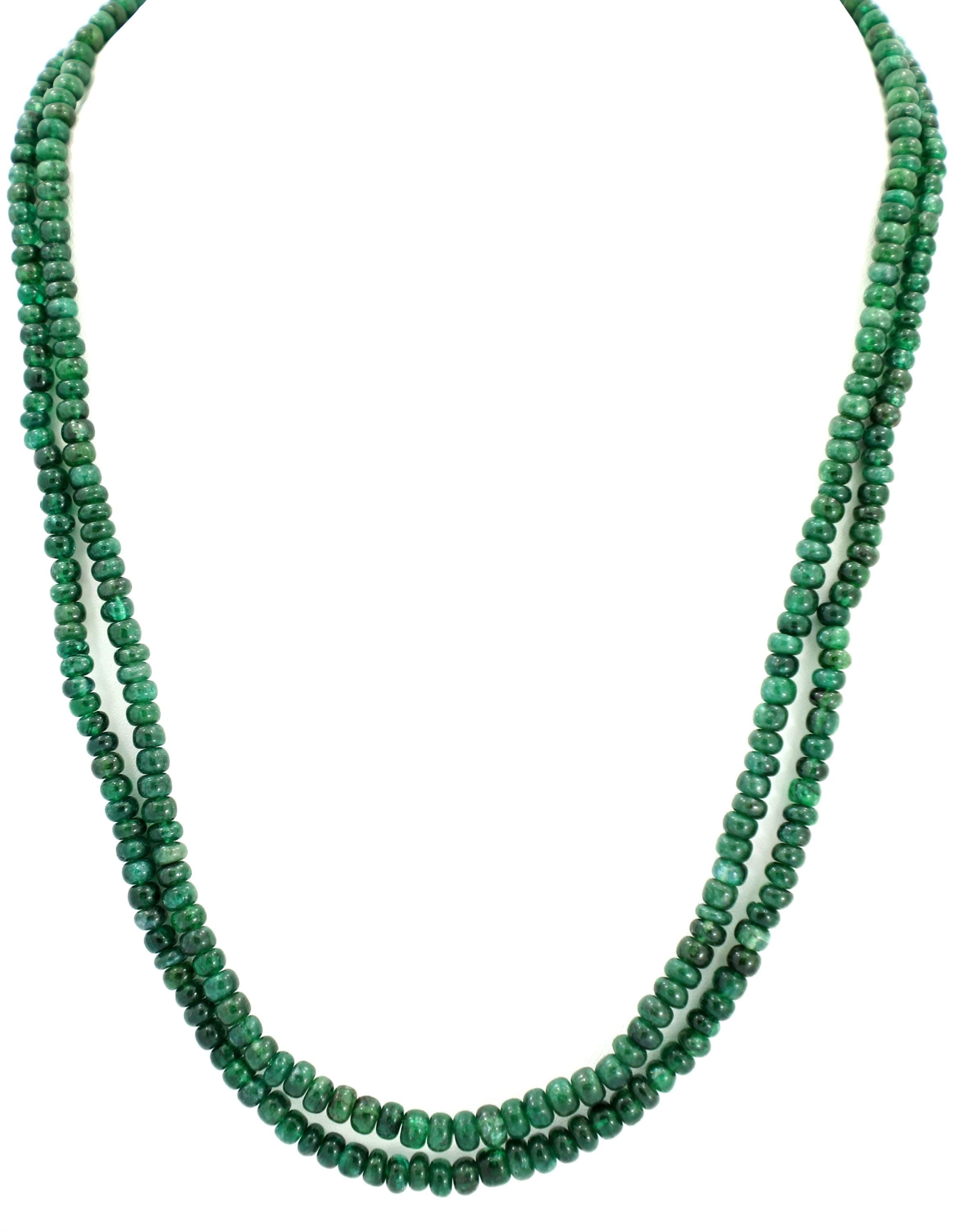 Natural Emerald Round Beads Strand, 4mm-6mm Gemstone Necklace for Jewelry Making