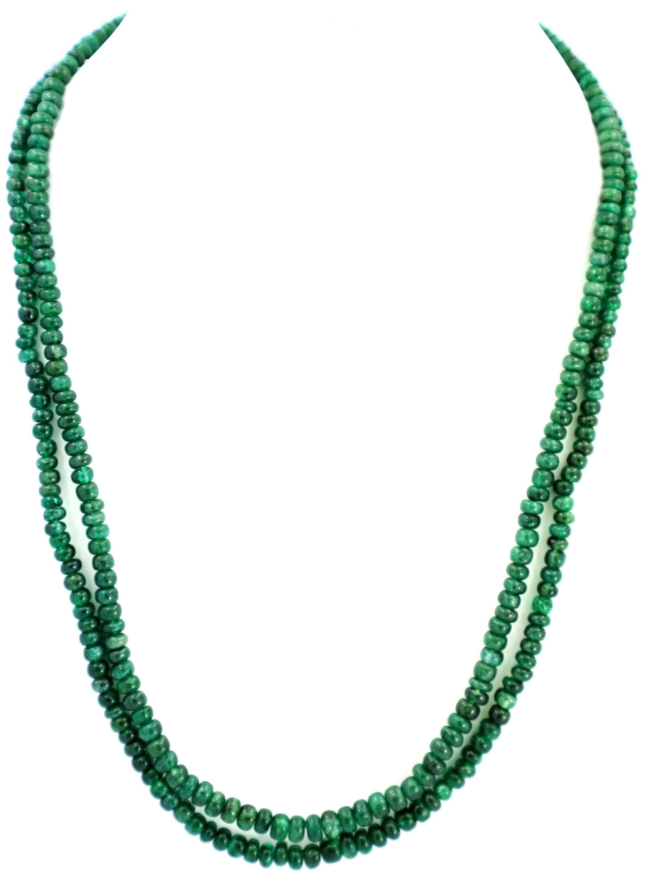 Natural Emerald Round Beads Strand, 4mm-6mm Gemstone Necklace for Jewelry Making
