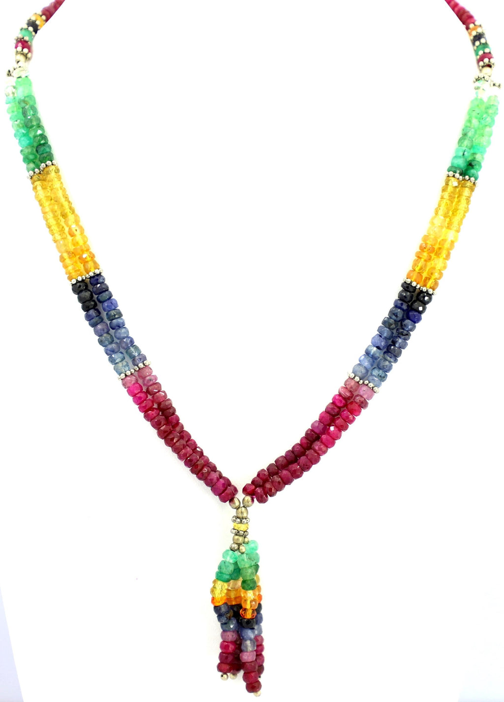 Multi-Precious Gemstone Beads Strand, 4mm Round Natural Gemstones for Jewelry Making