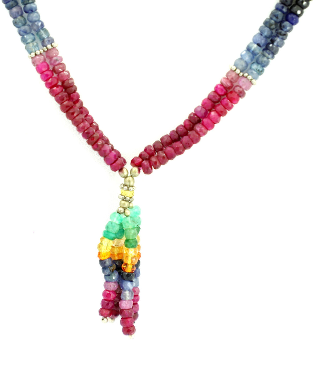 Multi-Precious Gemstone Beads Strand, 4mm Round Natural Gemstones for Jewelry Making