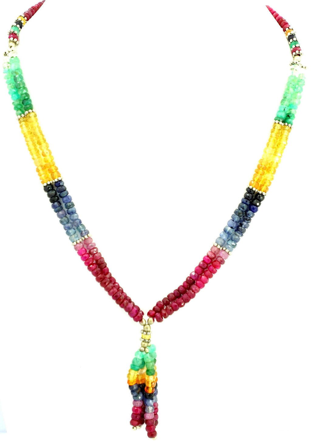 Multi-Precious Gemstone Beads Strand, 4mm Round Natural Gemstones for Jewelry Making