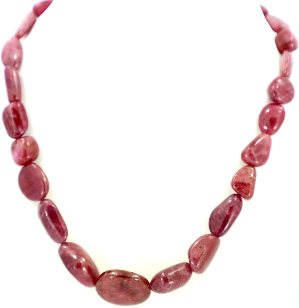 Natural Spinel Tumble Beads Strand, 402.5 Carat Gemstone Necklace 10-20mm