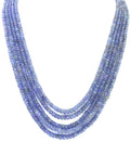 Natural Tanzanite Faceted Beads Strand, 3mm-6mm Gemstone Jewelry Making Supply
